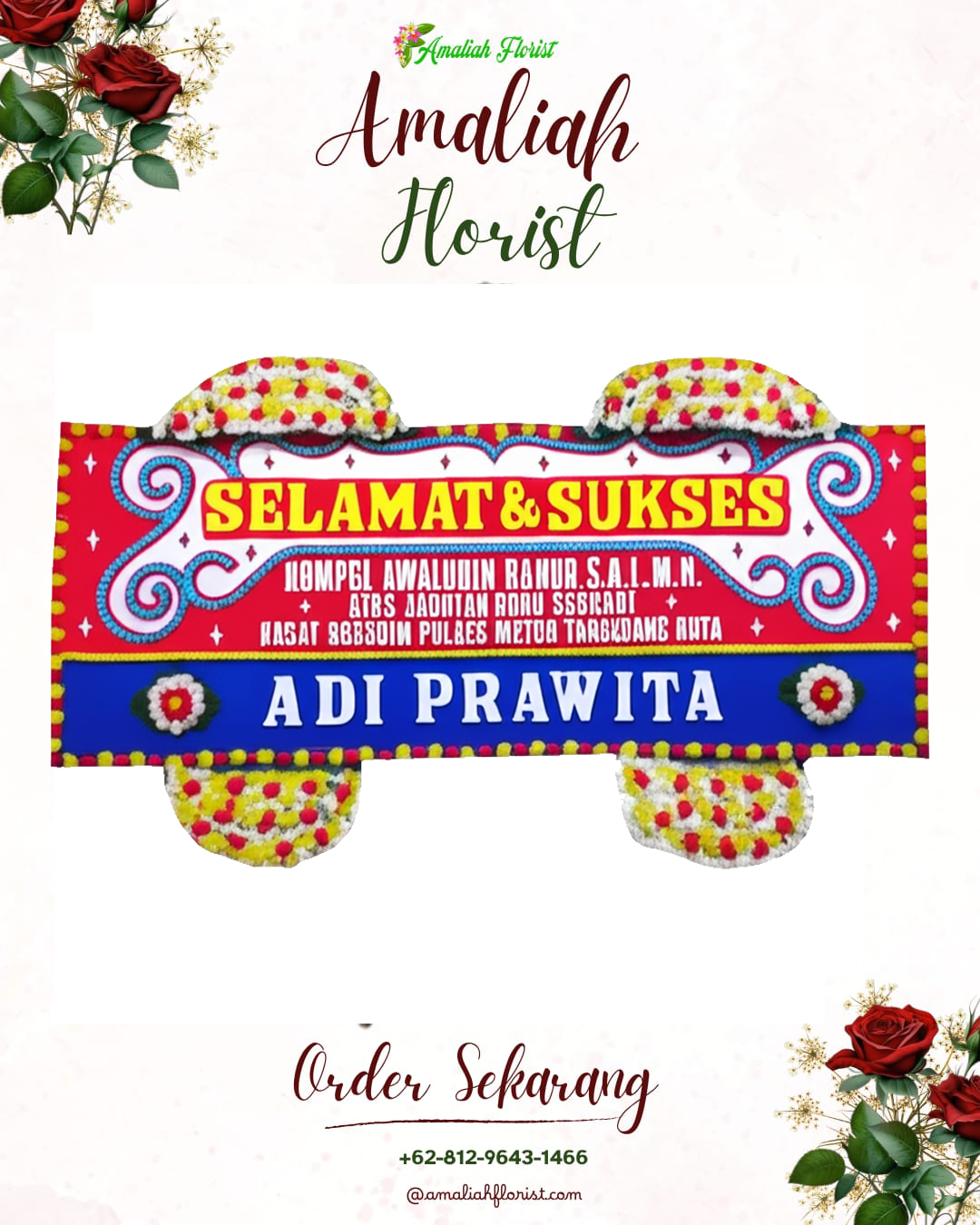 Papan Bunga Ucapan Selamat Bontang Selatan